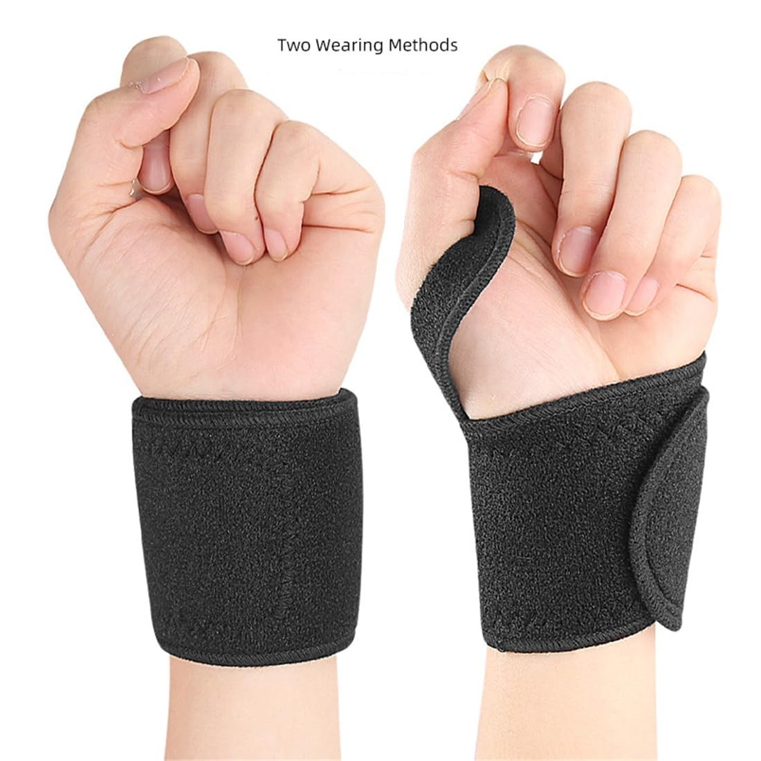 Wrist Brace for Carpal Tunnel, 1 Pair Adjustable Wrist Straps with 3 Magnets,…