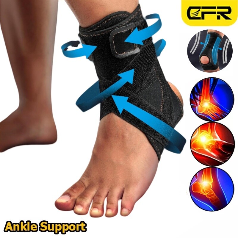 One Pair CFR Ankle Brace Support Plantar Fasciitis Pain Relief Foot Wrap S M L
