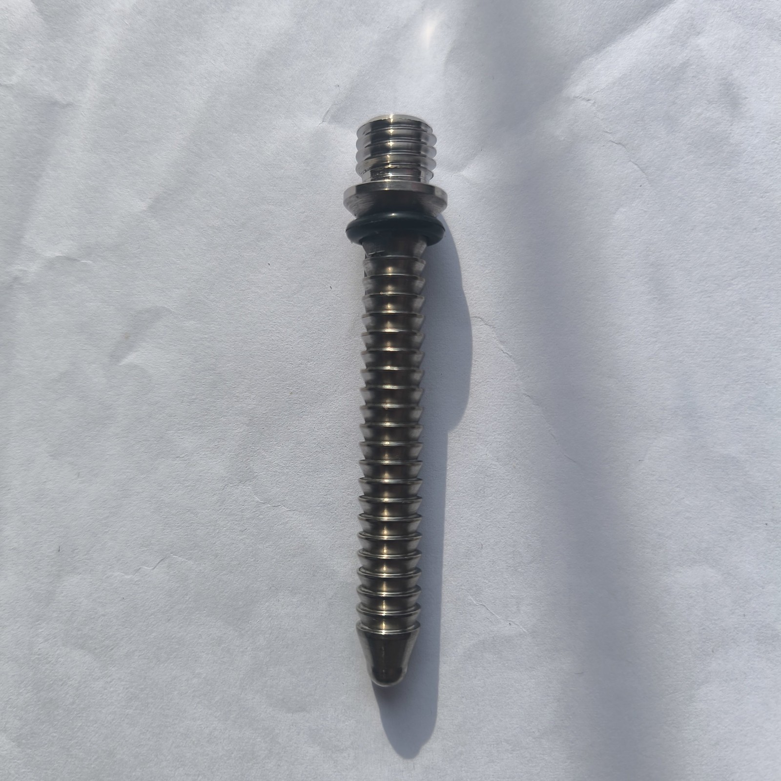 Titanium Prosthetic Lock Pin – Serrated Lock Rod Limb Accessory Part, 6.8 cm