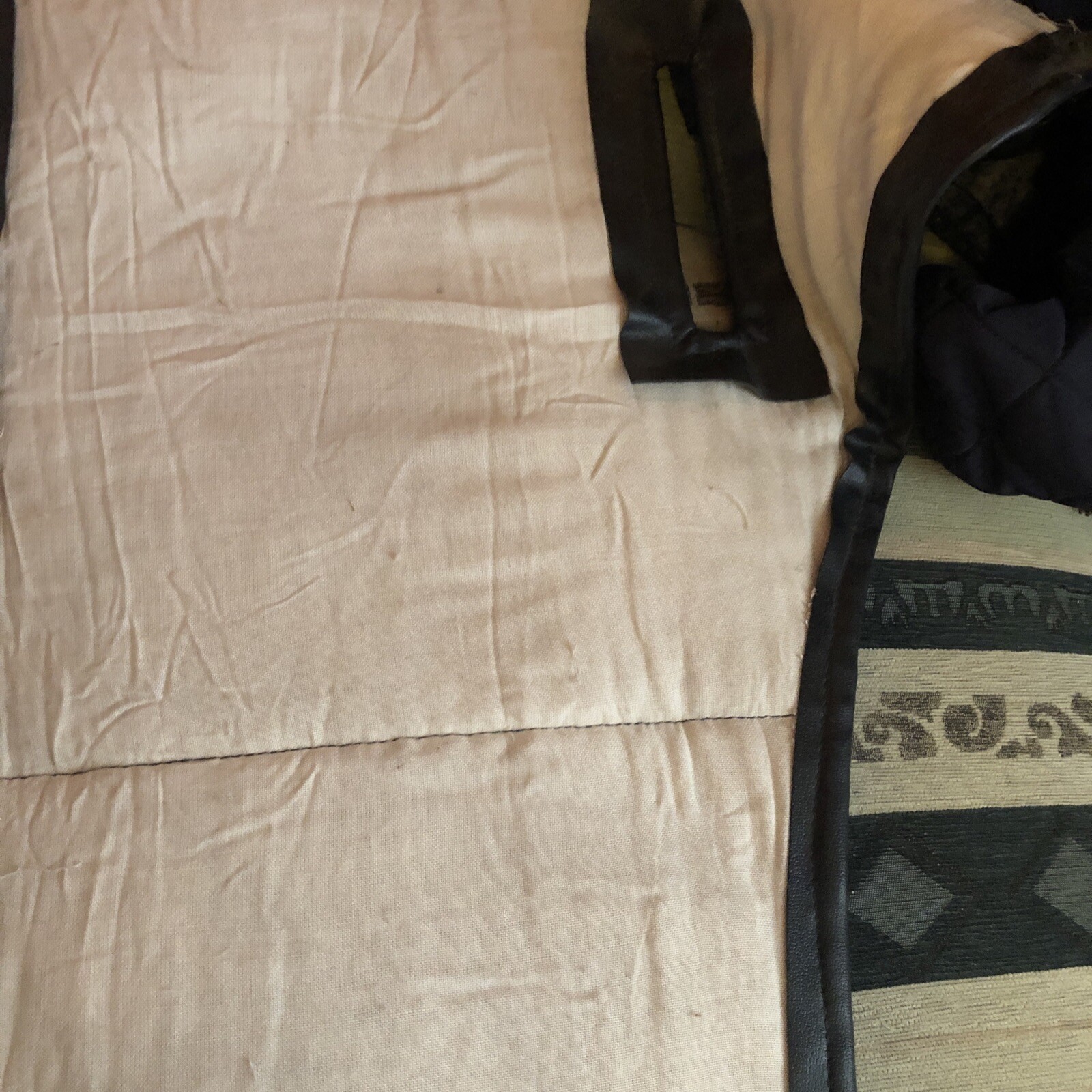 For the lower back, bind those in need. Warm leather blanket with a belt.
