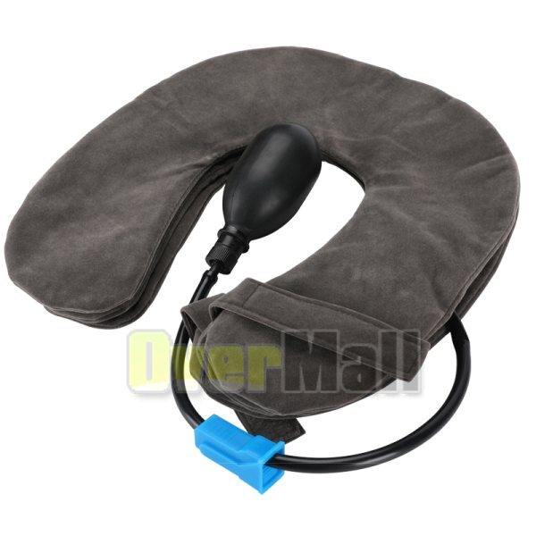 USA Cervical Neck Traction Device Inflatable & Adjustable Neck Stretcher Pillow