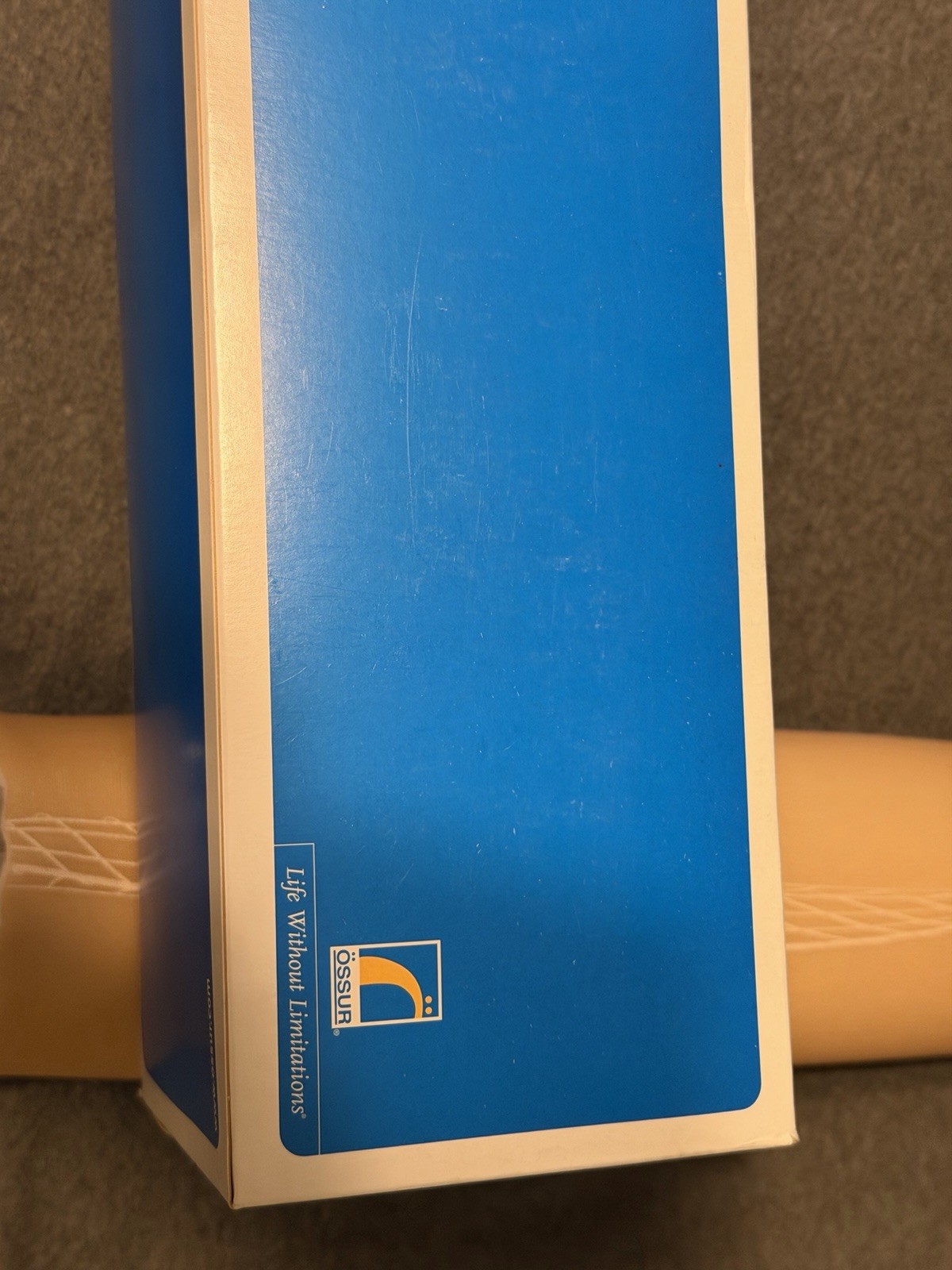Össur Protect 3C Orthosis Silicone Leg Stabilization 25 Beige CE With Stand