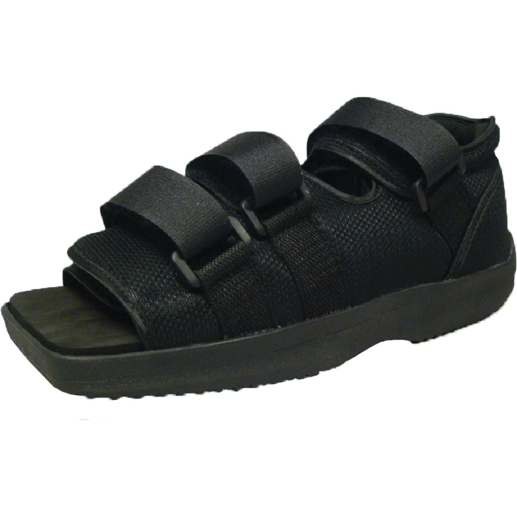 Bird and Cronin Post-Op Shoe DLX male Medium, Black #0814-3253