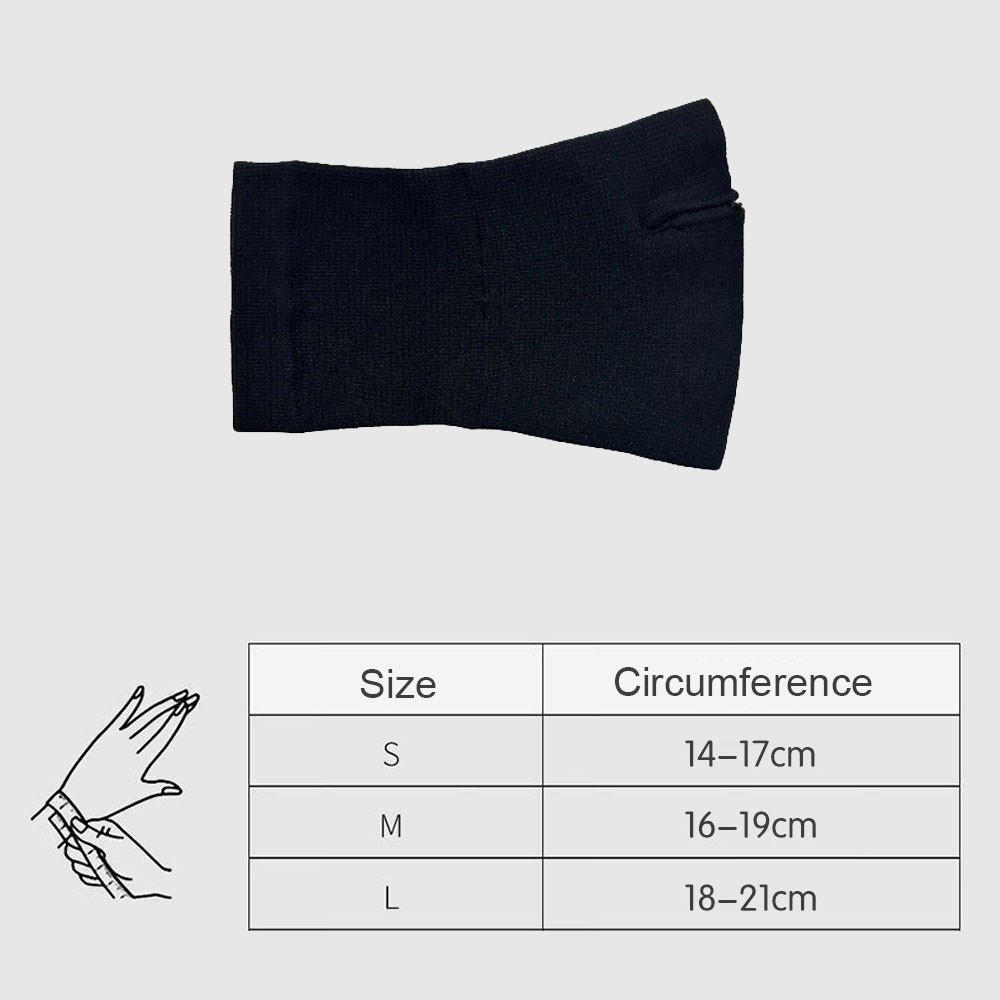 1Pair Compression Wrist Thumb Support Brace Strap Tenosynovitis Arthritis Gloves