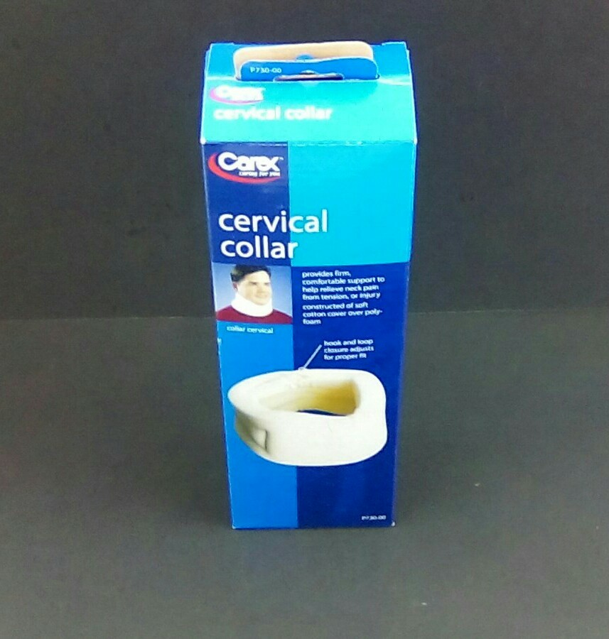 Carex Cervical Collar Neck Sprain Brace Firm Support P730-00