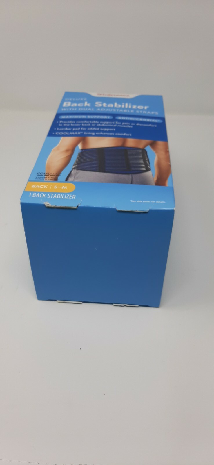 Deluxe Back Stabilizer With Dual Adjustable Straps ( S-M)