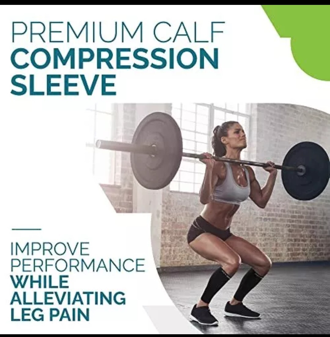Calf Compression Sleeves For Men And Women Leg Compression Sleeve Calf Brace