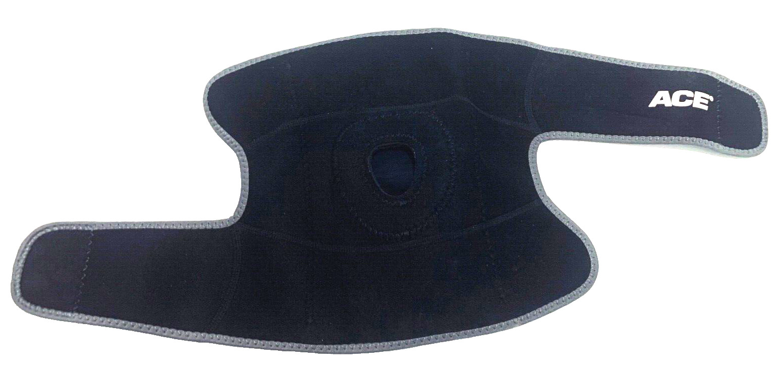 ACE Knee Lateral Stabilization Support Compression Brace Firm Adjustable WORN 1X