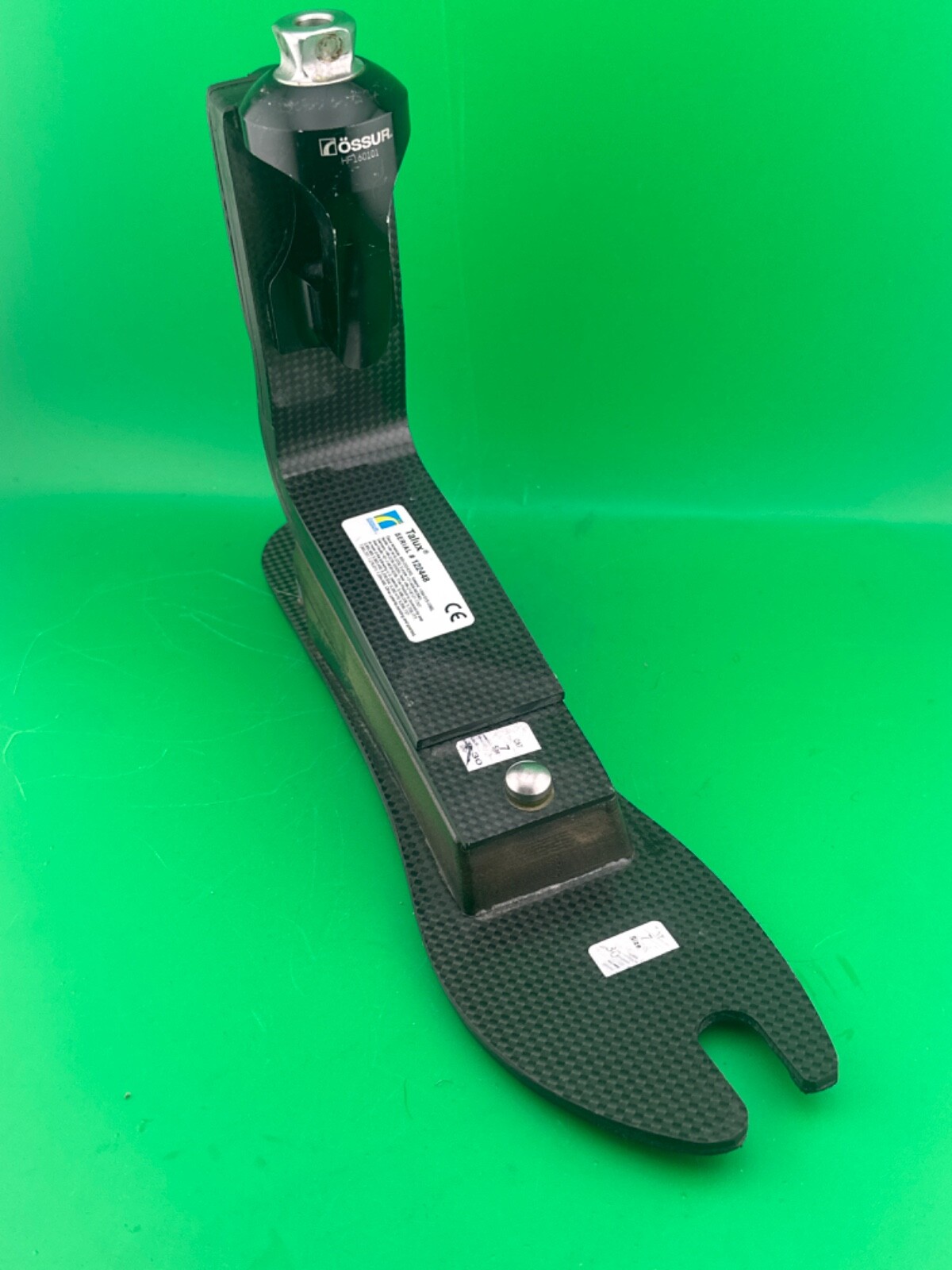 Ossur Talux prosthetic foot. Size 30. Right. Category 7. No shell.