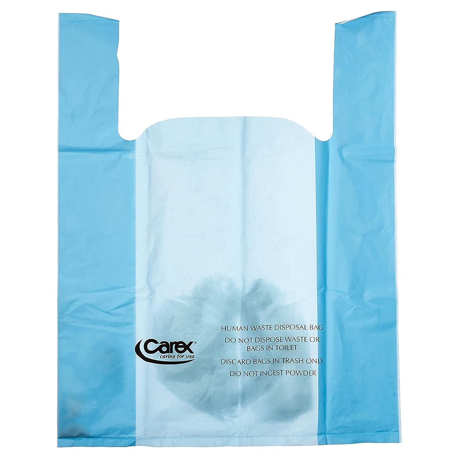 Carex Commode Liners, Ultra Absorbent Powder, 7 count