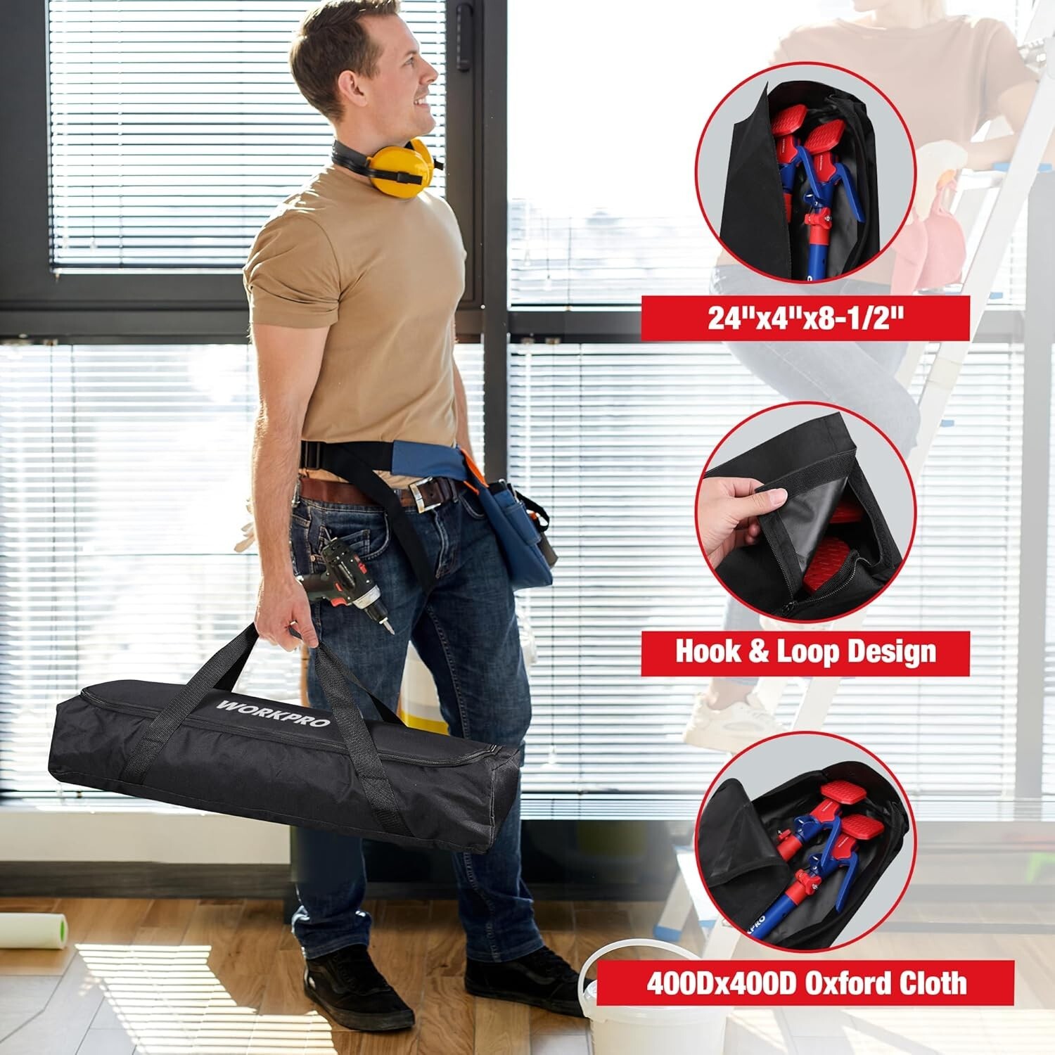 High Density Adjustable Support Pole – Perfect for Cabinets & Shelves