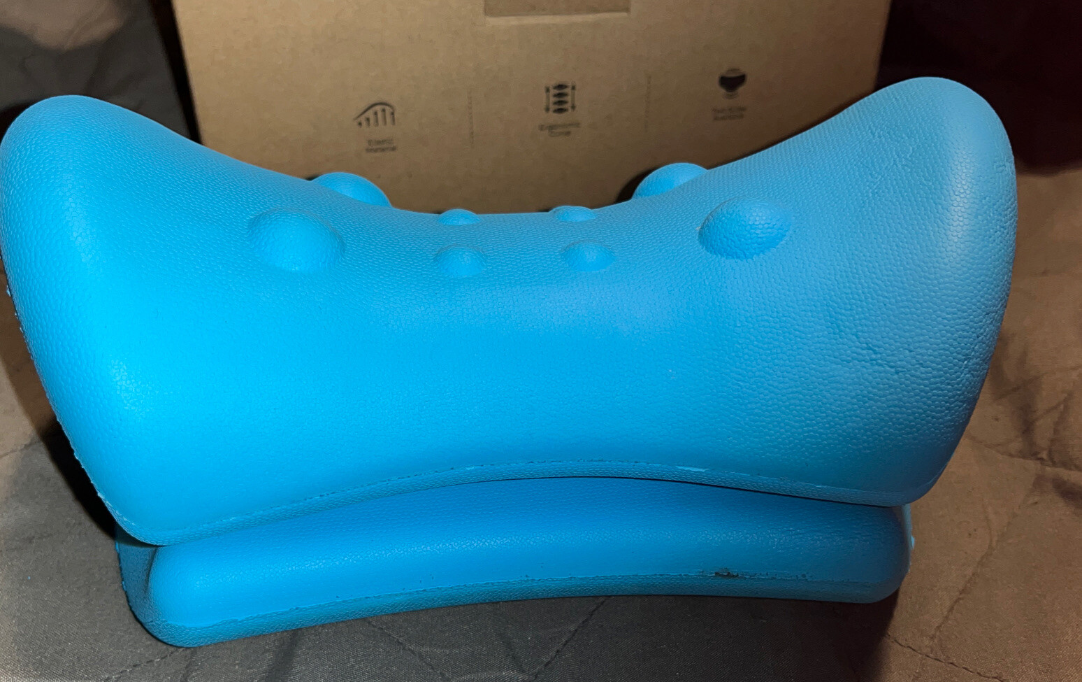 Mazarin Neck And Shoulder Relaxer Pillow/neck Stretcher Pain Relief/blue/B9