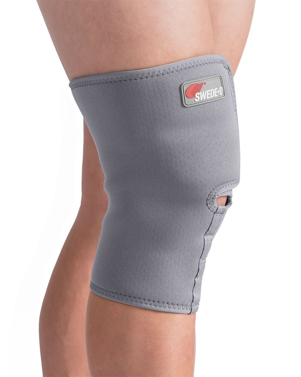 Swede-O Thermal MVT2 Knee Wrap, Medium, Gray