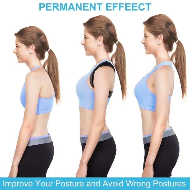 Posture Corrector Adjustable Back Brace Shoulder Support Clavicle Belt Men Women