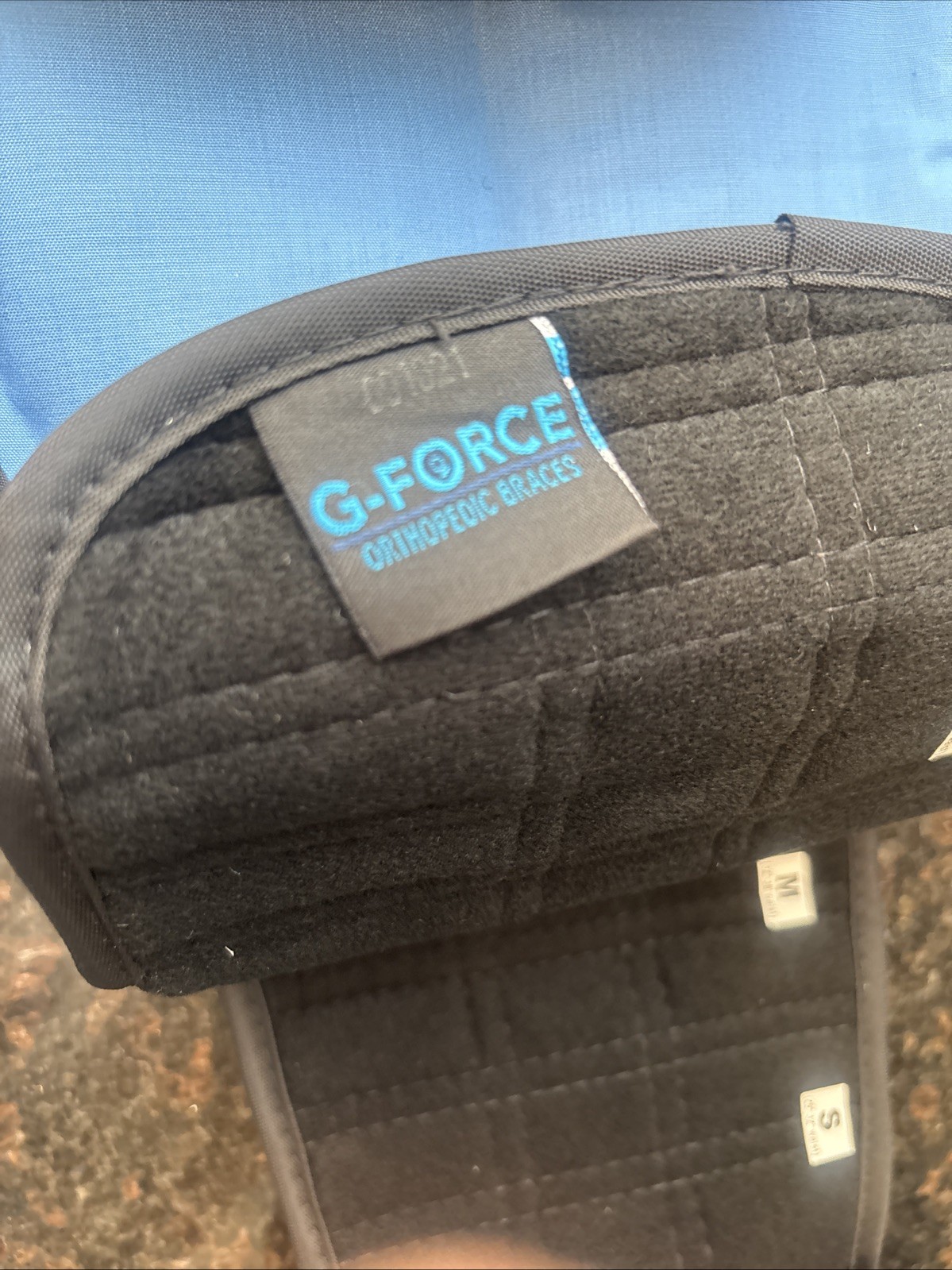 New G-Force Universal Cryo Orthopedic Back Brace Size Small -4XL No Bag
