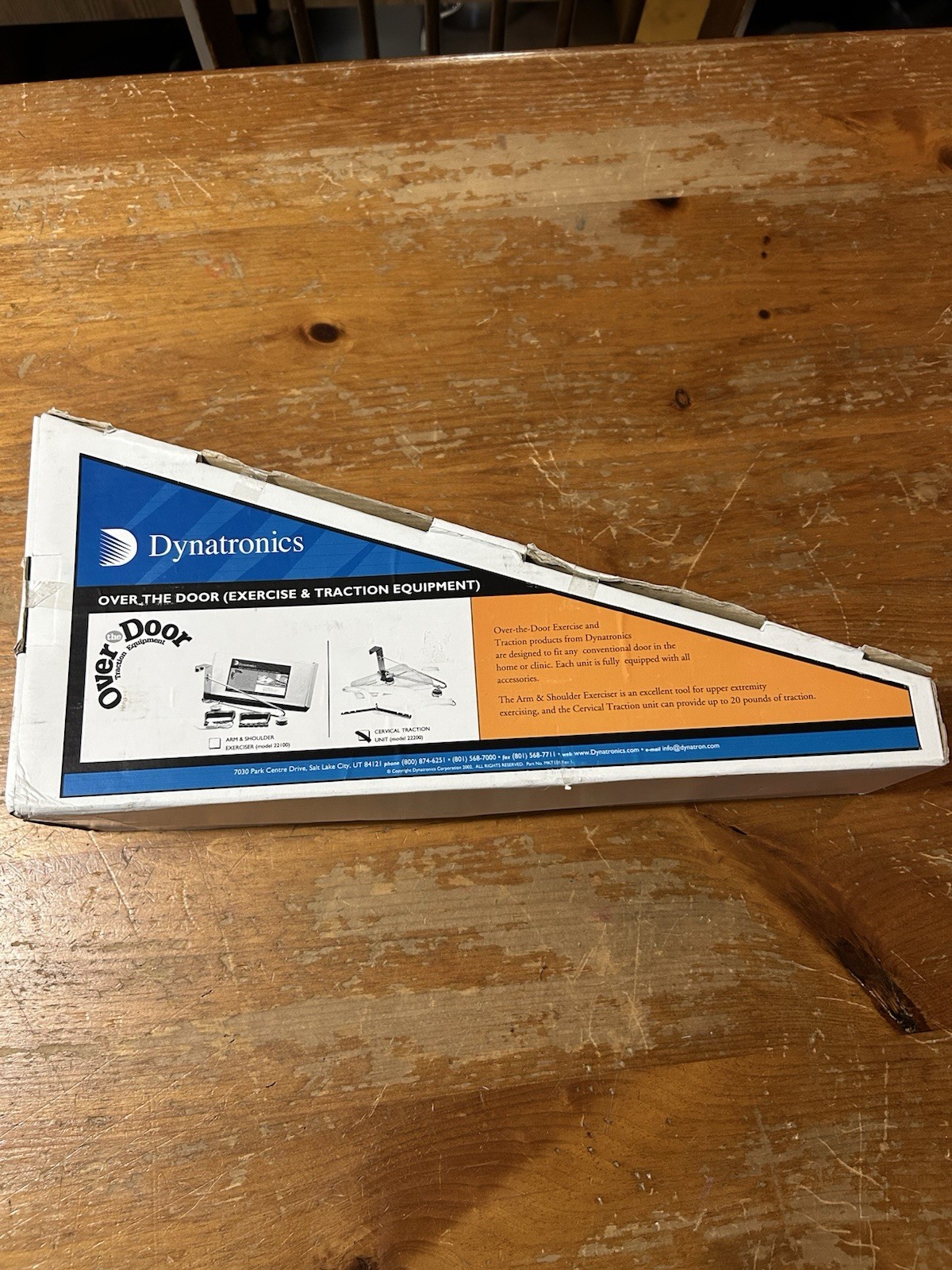 Dynatronics Cervical Traction Unit #22200 Over The Door NIB