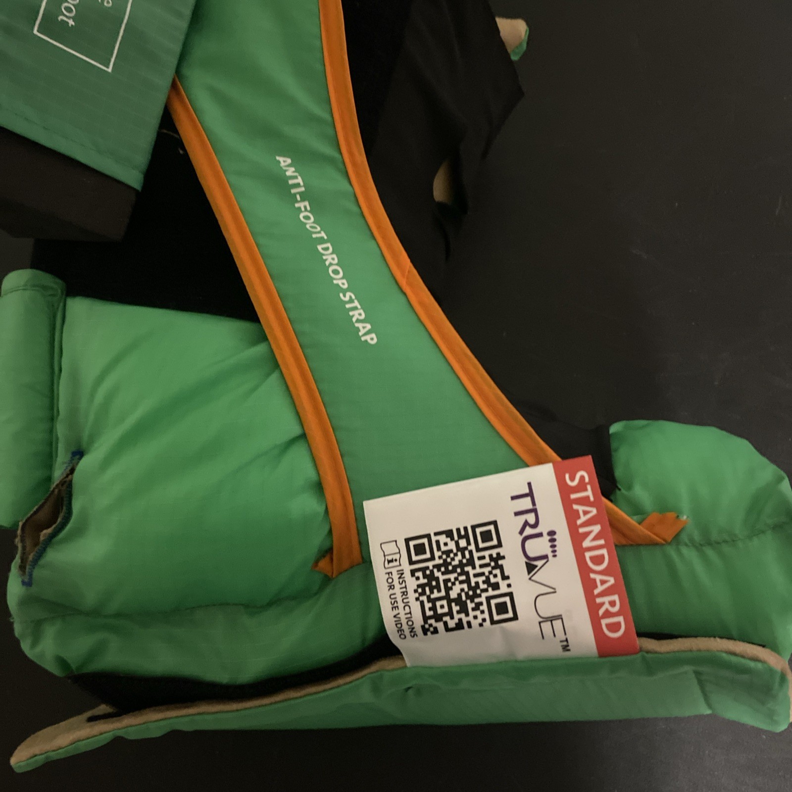 EHOB TruVue Heel Protector Boot Green Foot Drop Protection W/ Optional Wedge