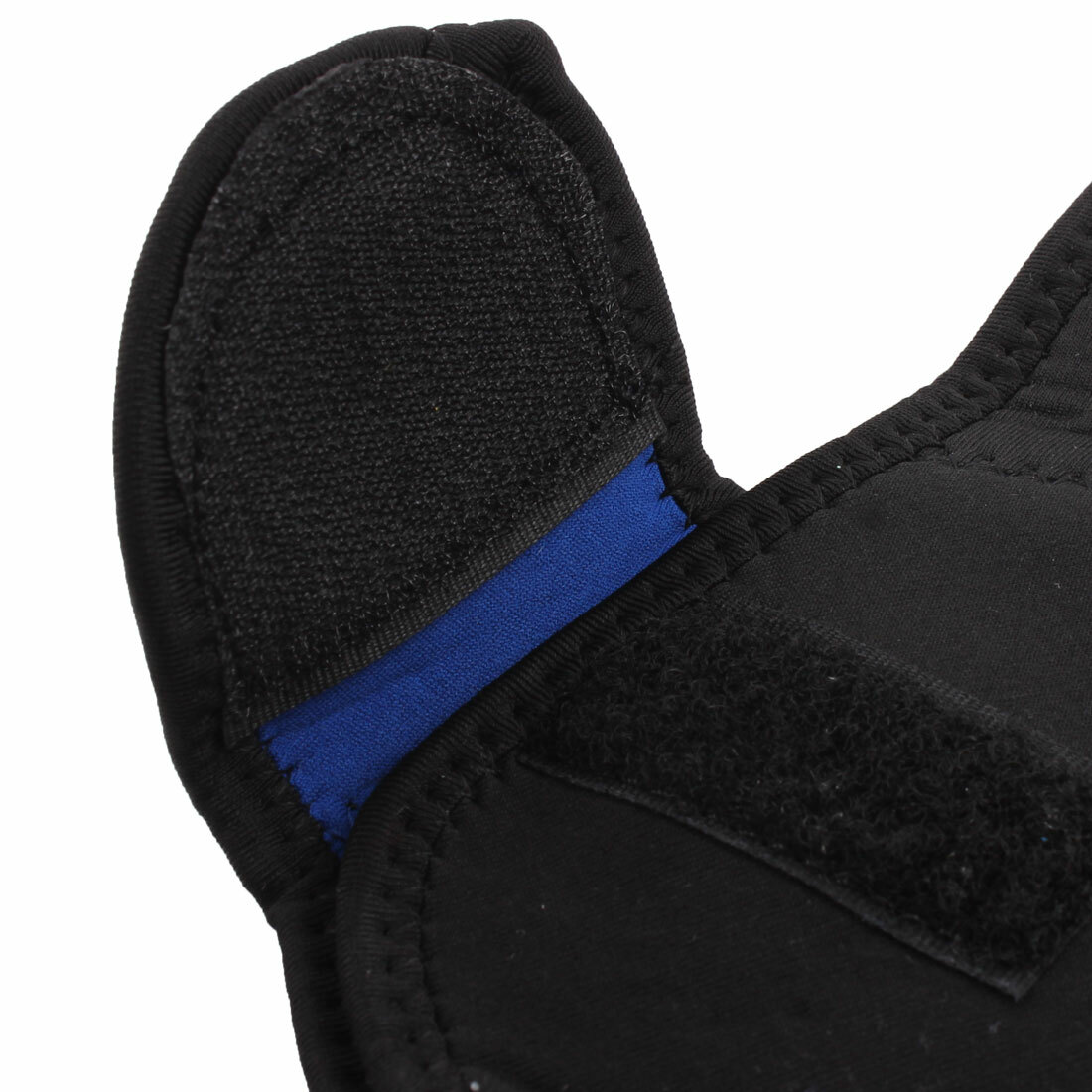 Men Sport Neoprene Adjustable Double Shoulder Support Protector Wrap Brace Black