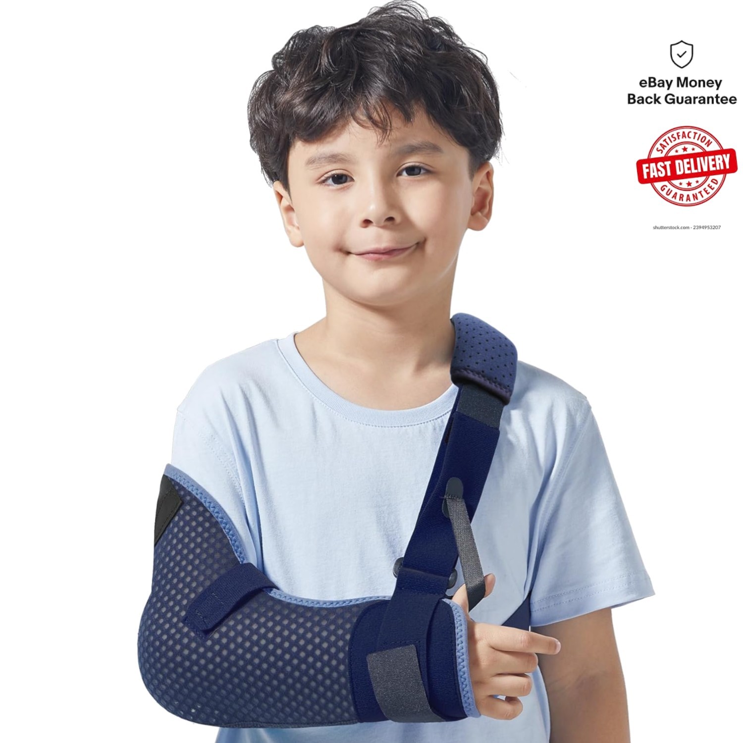 Adjustable Arm Support Sling for Kids – Ventilated Design & Lightweight Comfort