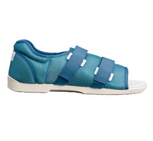 Darco MSW1N Women’s Small Medical-Surgical Post-Op Shoe Open Toe Light Blue- NEW