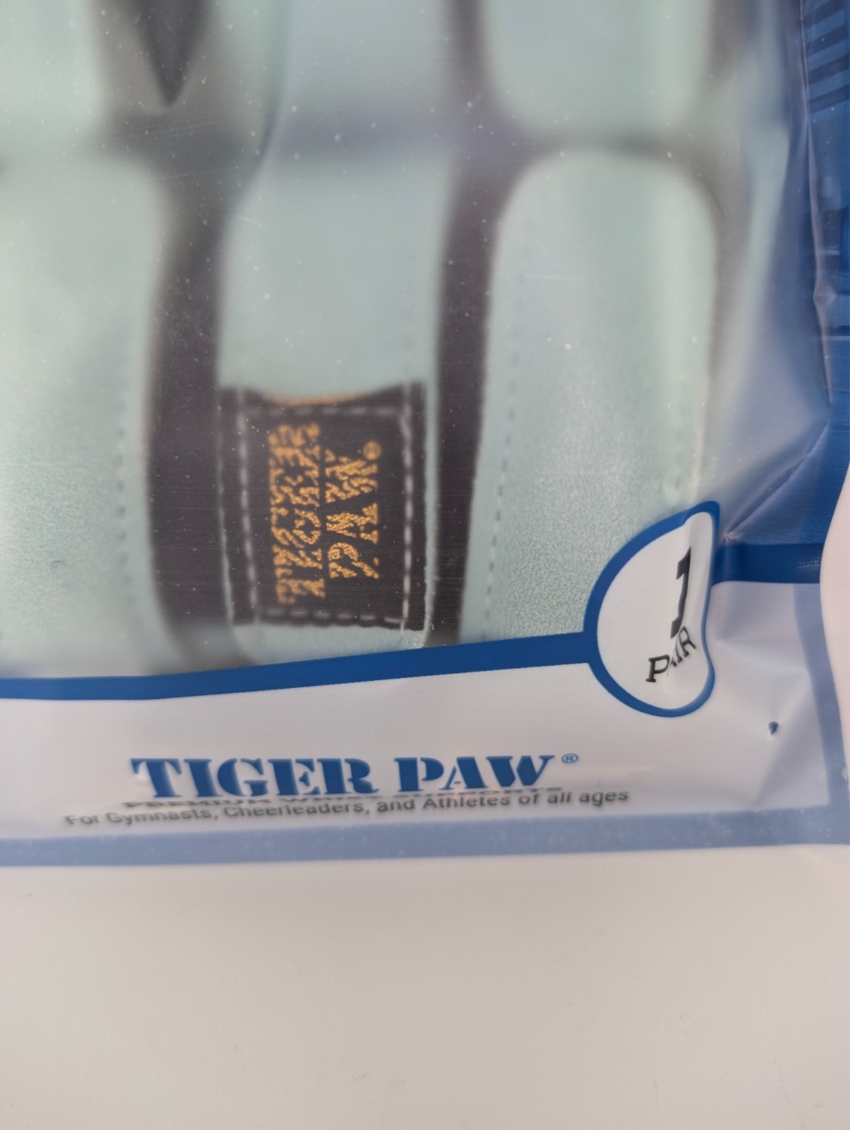 Tiger Paw Authentic Gymnastics Wrist Supports Green size Medium Pre-owned