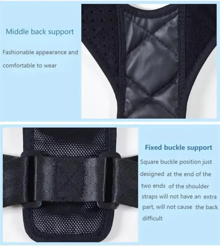 Back Posture Correction Belt Hunchback Prevention Correction of Sitting Posture