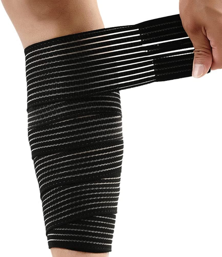 Elastic Lower Leg Calf Compression Support Bandage Sleeve Wrap for Women and Man