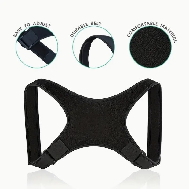 Back Posture Corrector Shoulder Straight Support Brace Belt Therapy Men Women