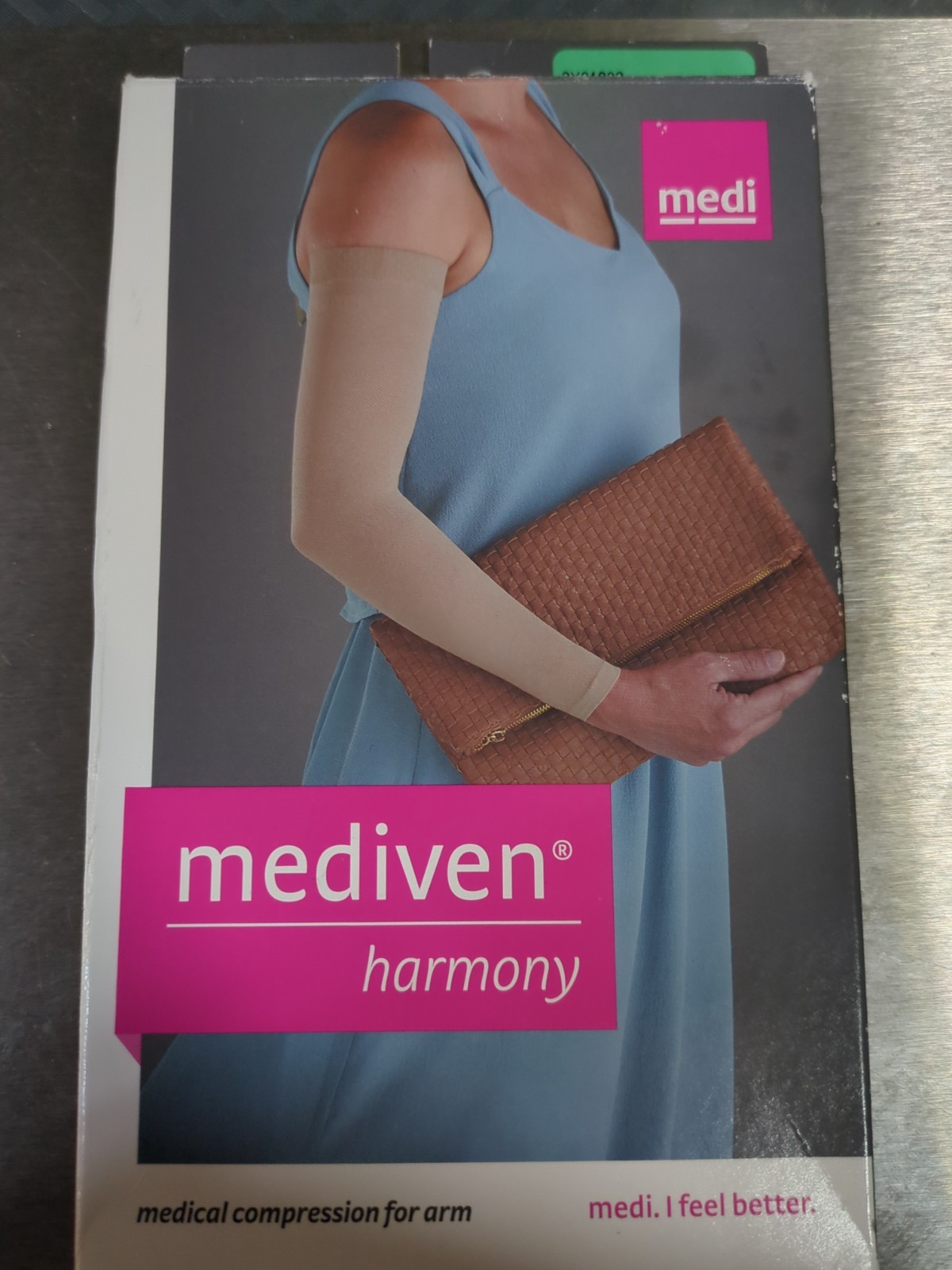 Mediven Harmony Compression SAND ARMSLEEVE Topband 20-30 mmHg Sz II 2Y01892 #97