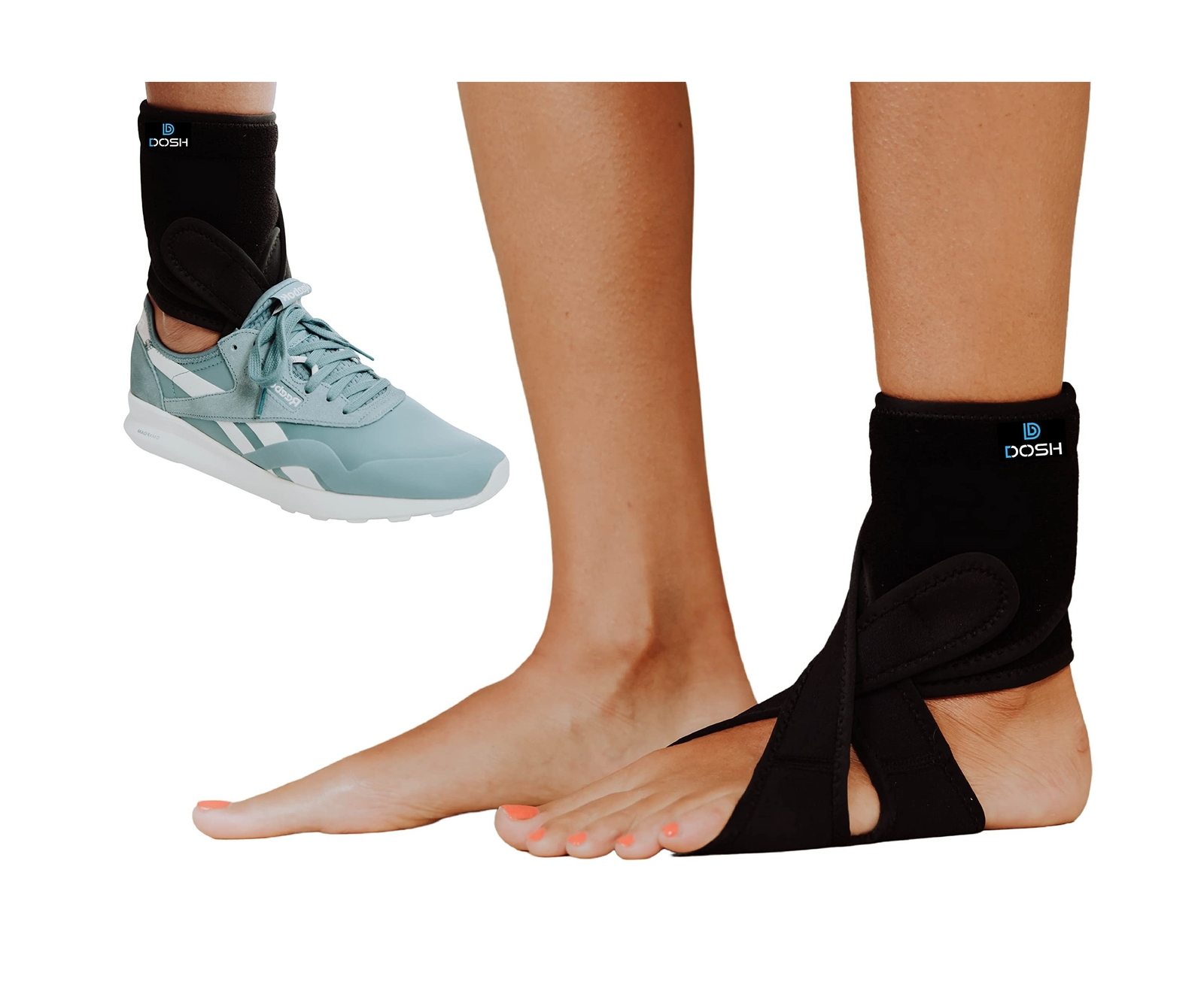 Dosh AFO Foot Drop Brace – Drop Foot Braces – Foot Drop Brace for Walking – A…