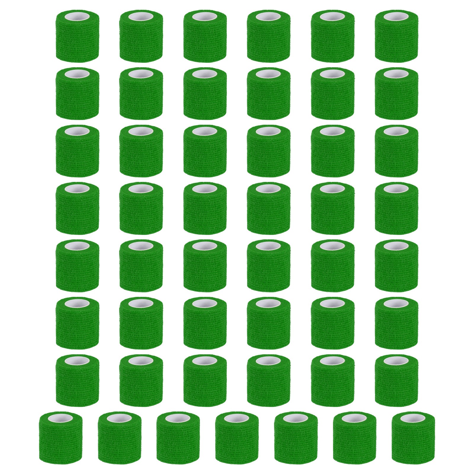 Self Adhesive Bandage Wrap 177″ x 2″, 50 Pcs Wrap Tape, Emerald Green
