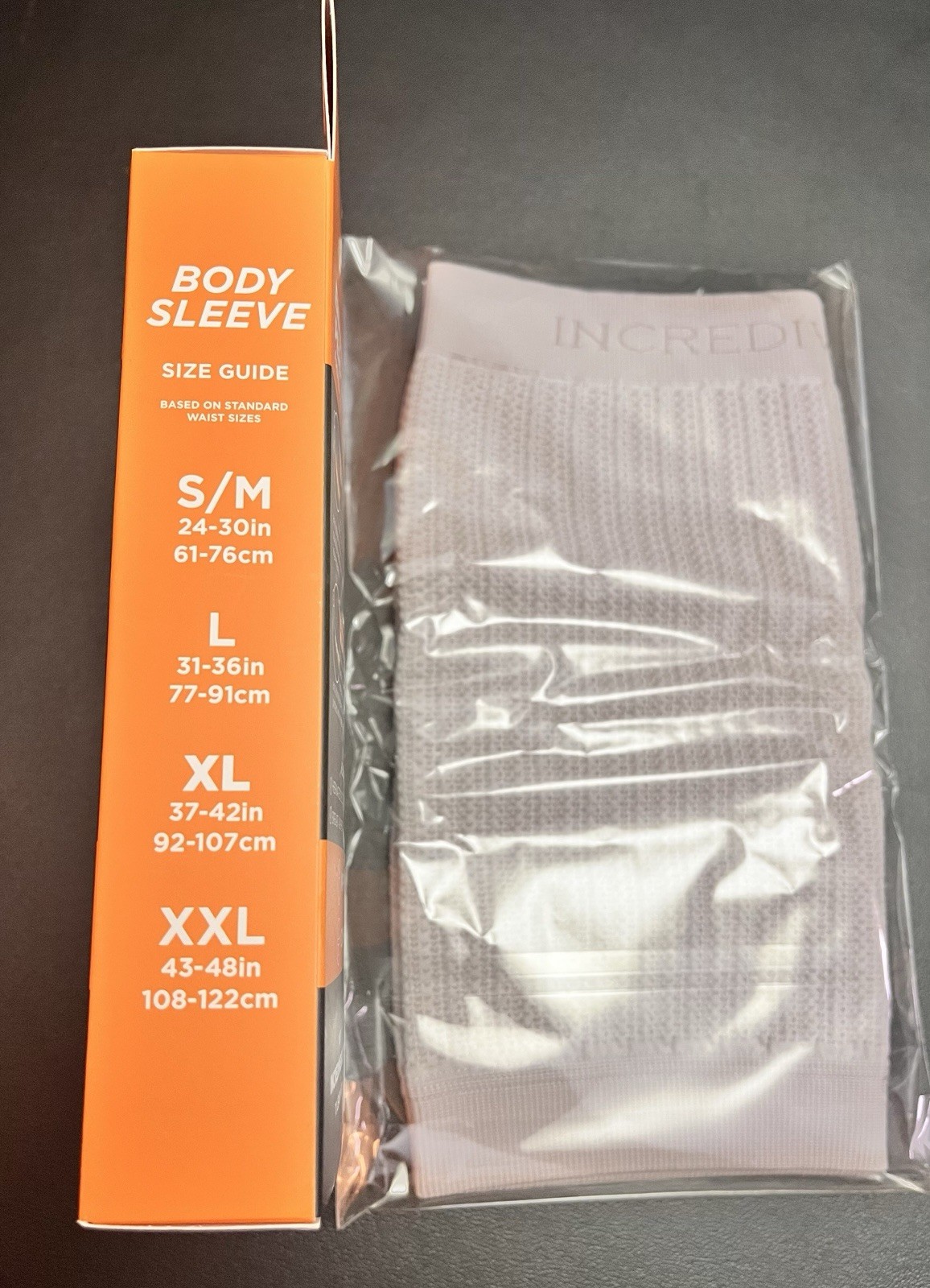 Incrediwear Body Sleeve S/M Compression Support Recovery – New
