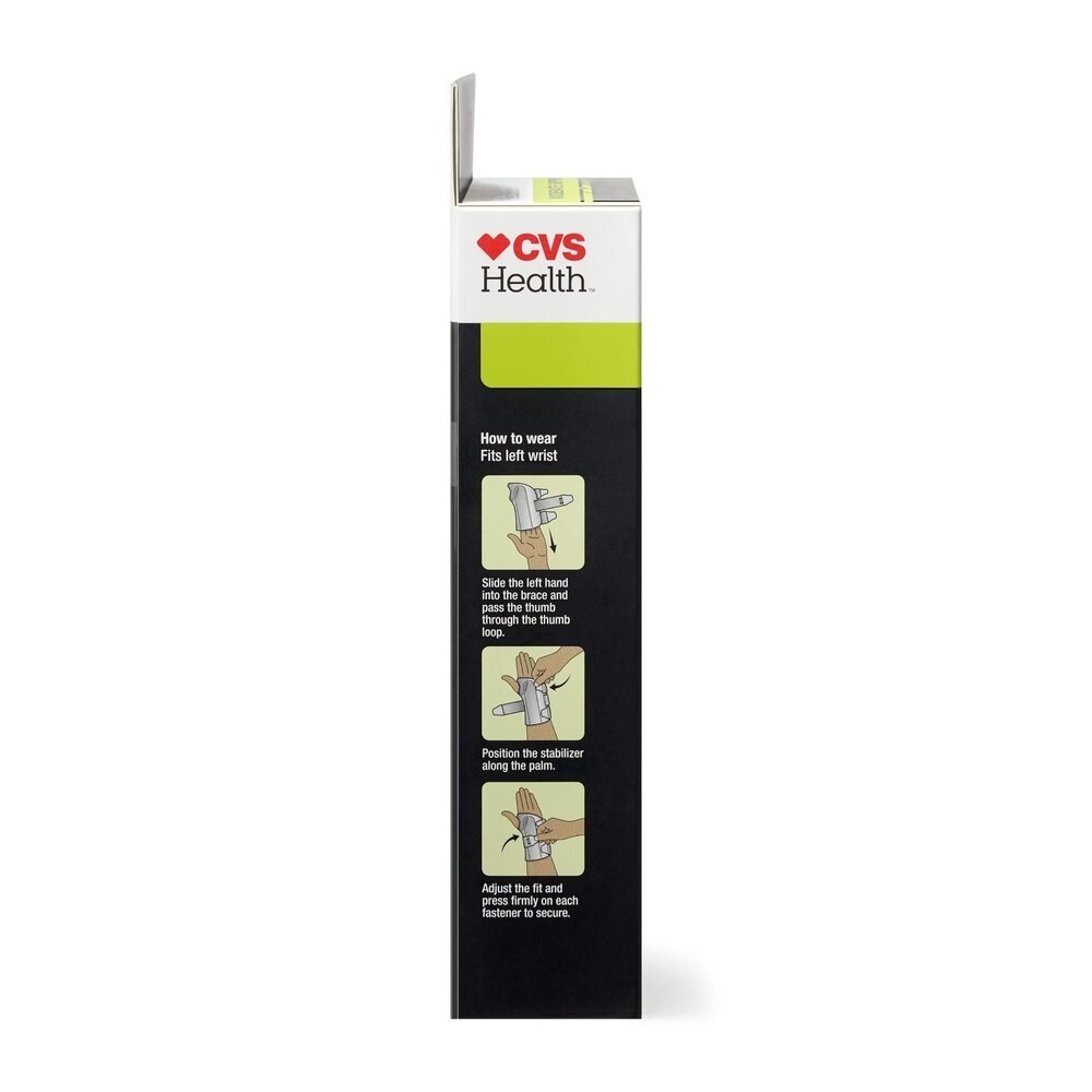 CVS Health Left Wrist Stabilizing Compression Brace LG/XL