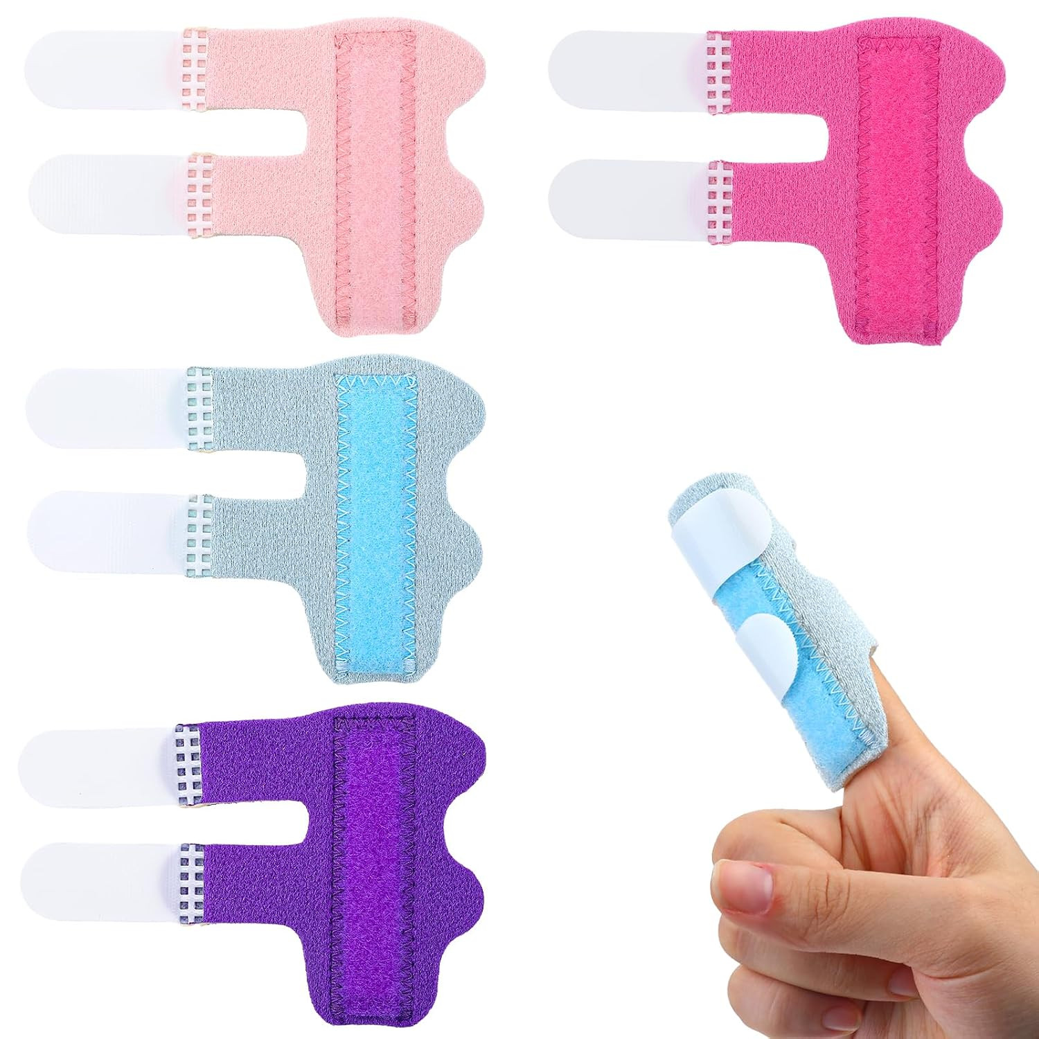 4 Pcs Finger Splints Trigger Finger Splint Mallet Finger Splint Finger Brace …
