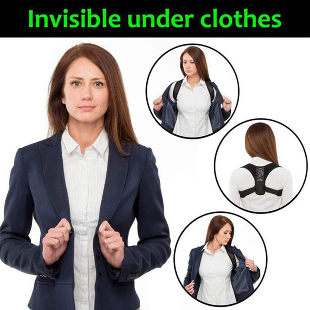 Adjustable Posture Corrector for Back Support Shoulder Back Brace for Men/Women