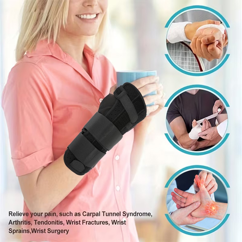 Splint Wrist Brace Hand Carpal Tunnel Wrist Support Sprain Arthritis Pain Relief
