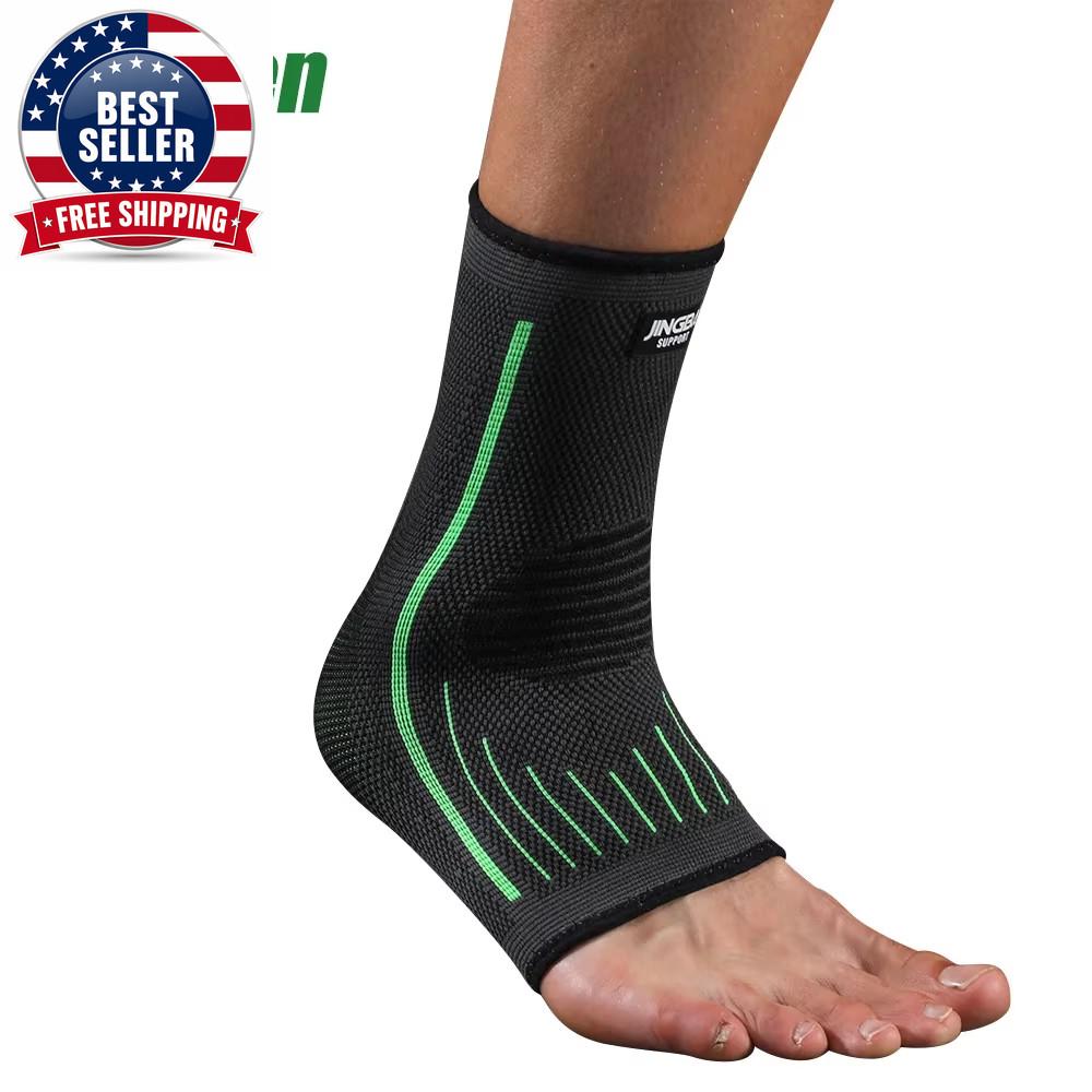 1PC Sports Ankle Brace Pressurized Bandage Ankle Support Compression Strap Sleev