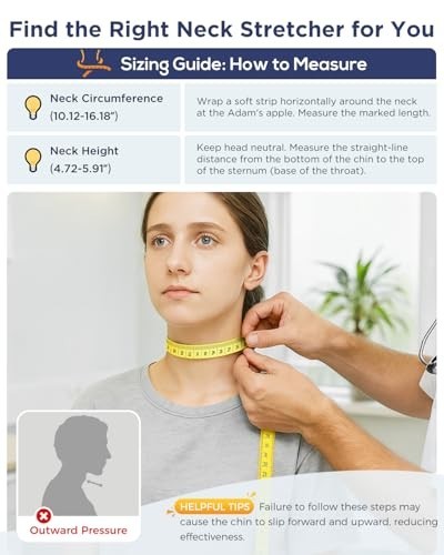 Cervical Traction Device – Adjustable Neck Stretcher for Pain Relief & Spine Ali