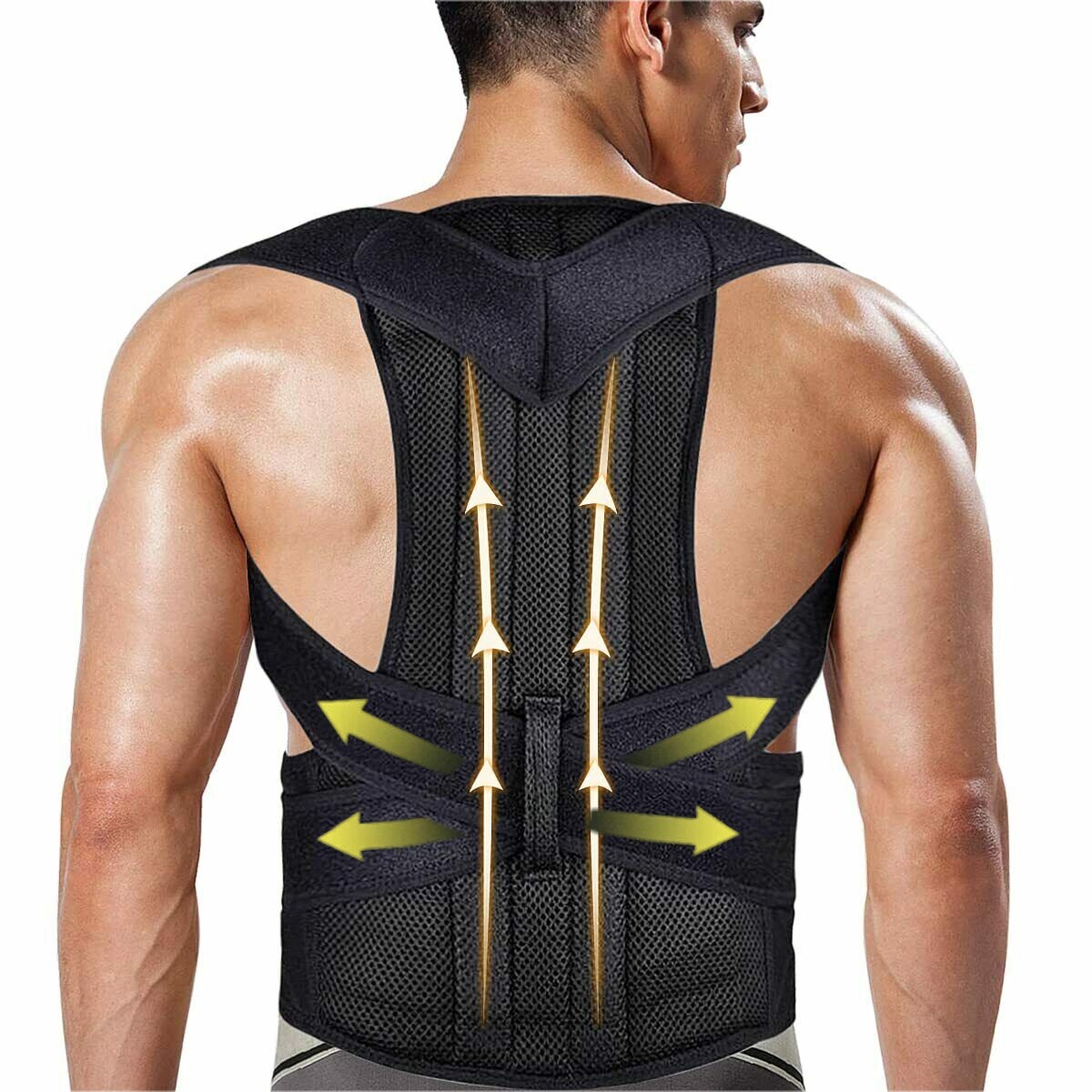 Best Posture Corrector Back Brace for Lumbar Support Upright Back Straightener