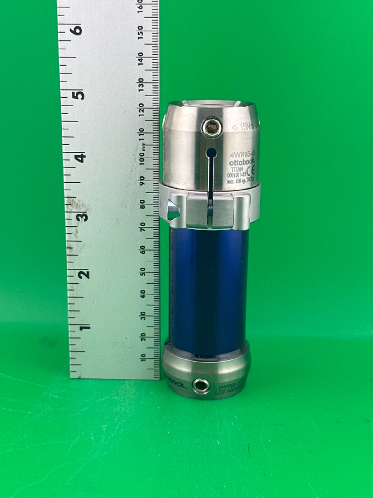 OTTOBOCK Otto Bock water proof components. 4WR95=3 tube clamp, 2WR95 pylon. 34mm