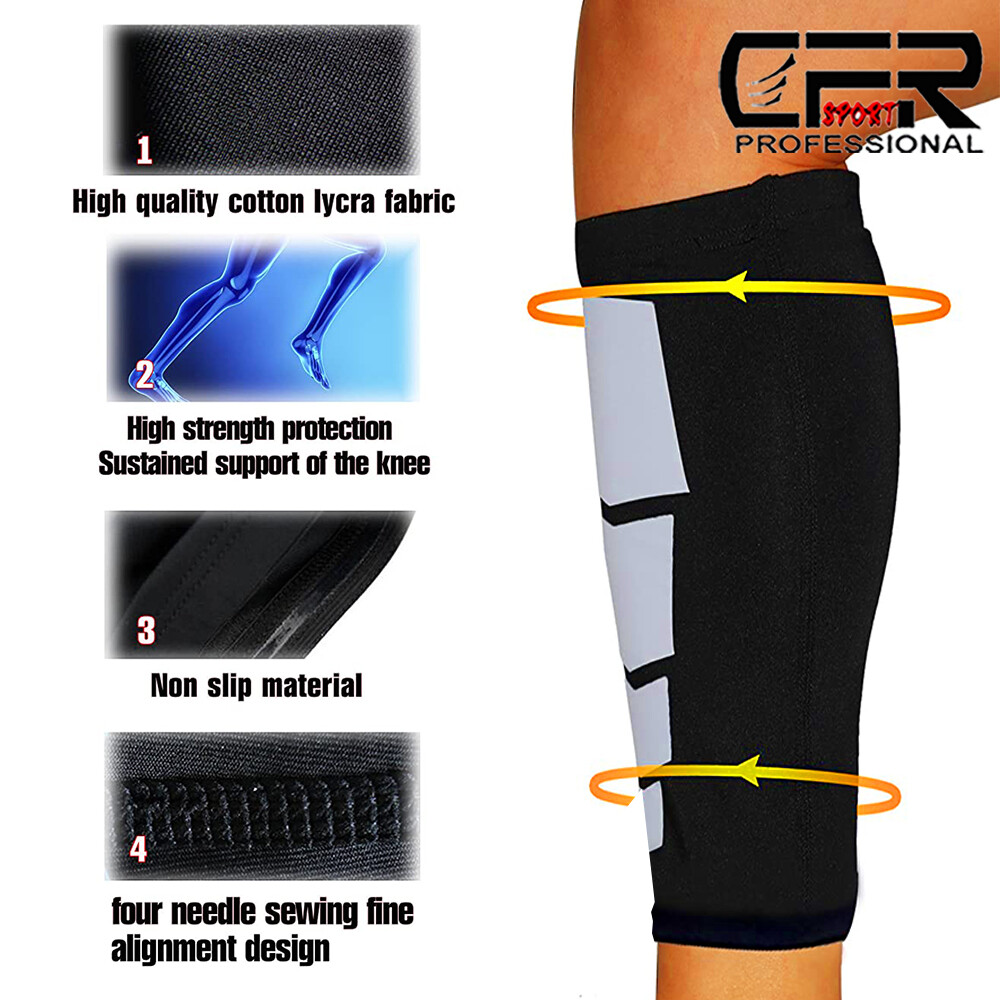 Compression Socks Calf Sleeve Leg Support Brace 15-20mmHg Circulation Men Women
