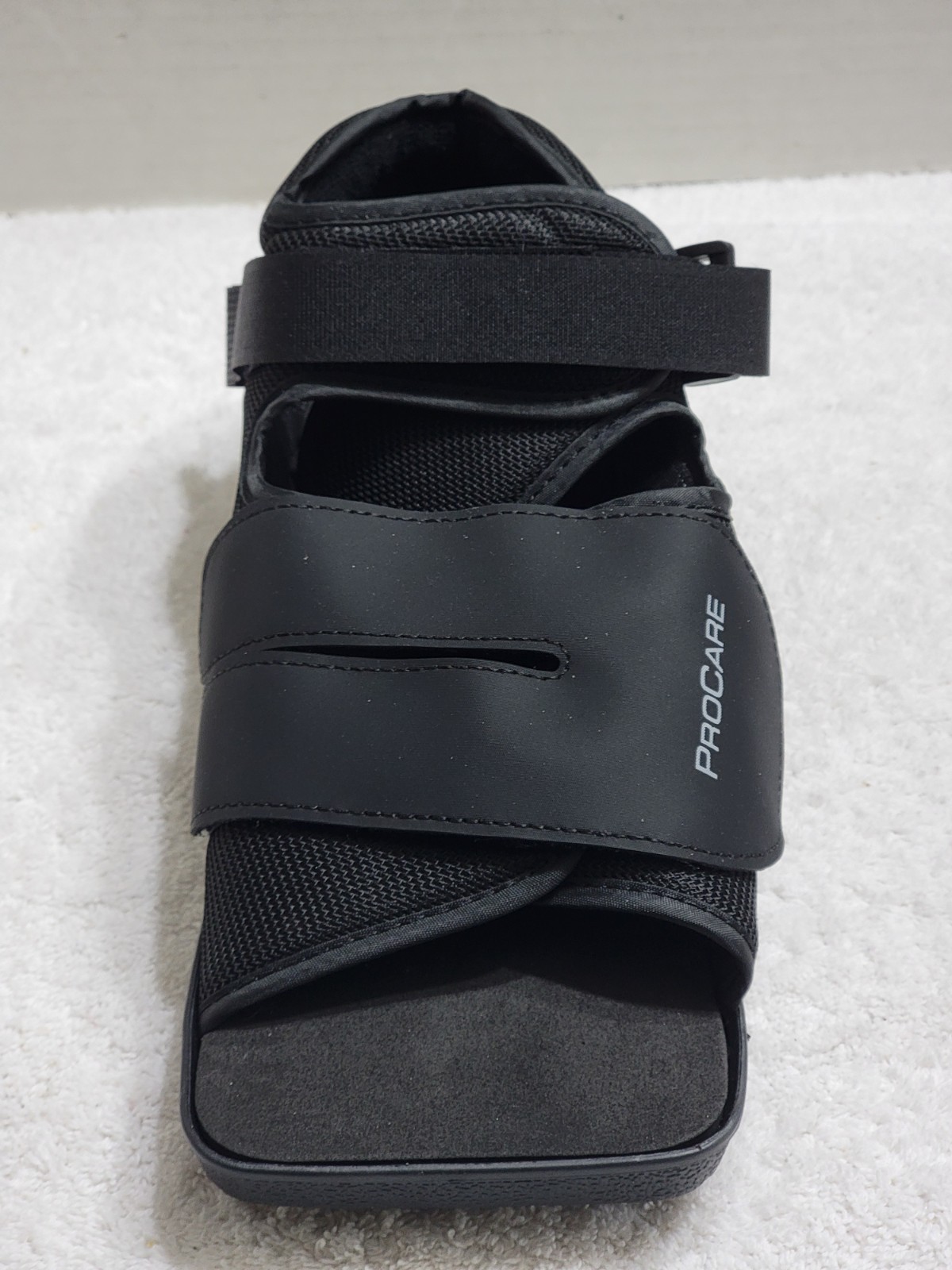 ProCare Squared Toe Post-Op Shoe Black Medical Recovery Walking Boot Surgical M