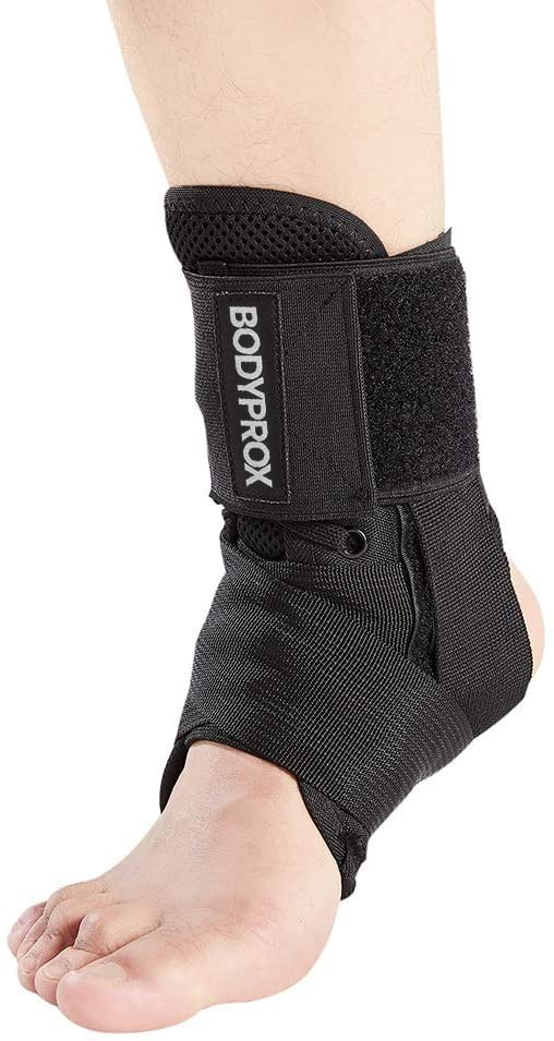 Lace Up Ankle Support Brace Stabilizer for Sprained Ankle Medium Unisex