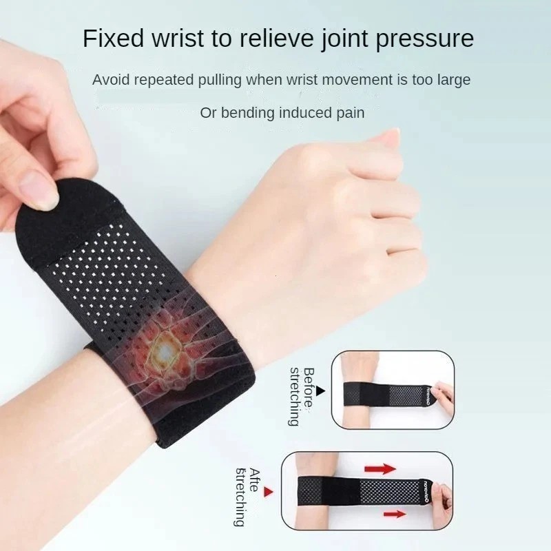 Adjustable Sports Wrist Band Brace Wrap Support Strap Carpal Tunnel Bandage