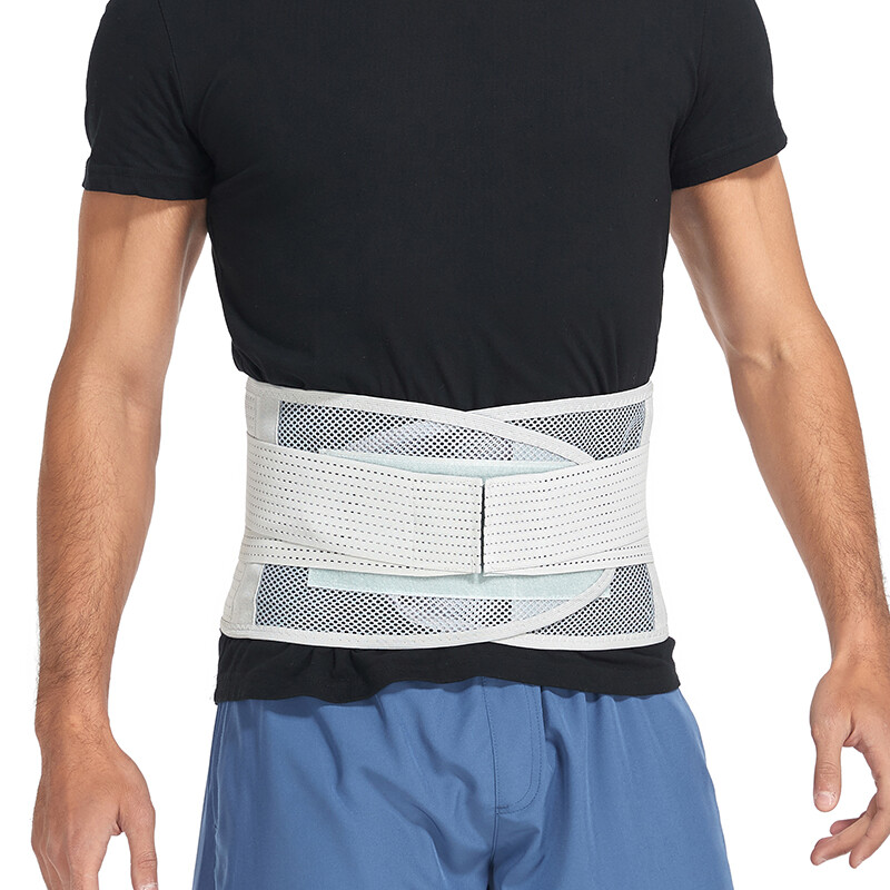 Adjustable Compression Lumbar Back Brace Sports Belt Waist Support Pain Relief