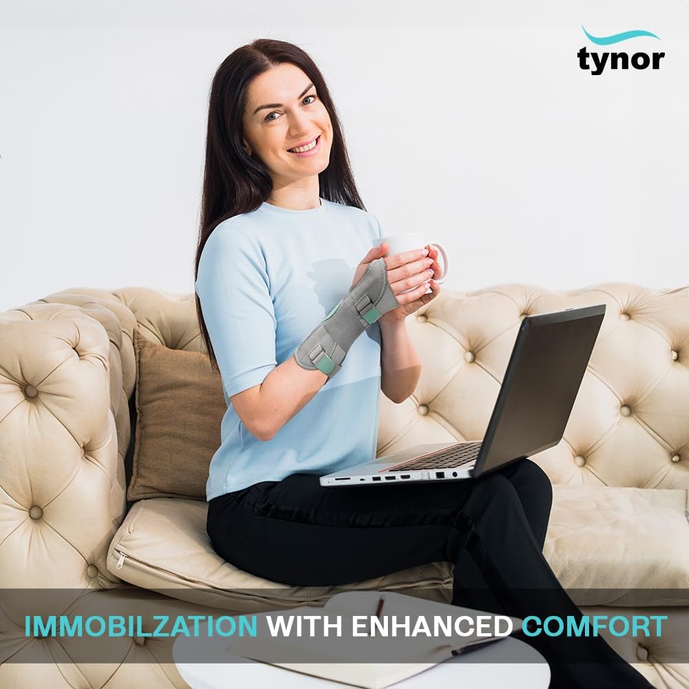 TYNOR Wrist & Forearm Splint Provides Perfect Immobilization To Wrist (Left) FS