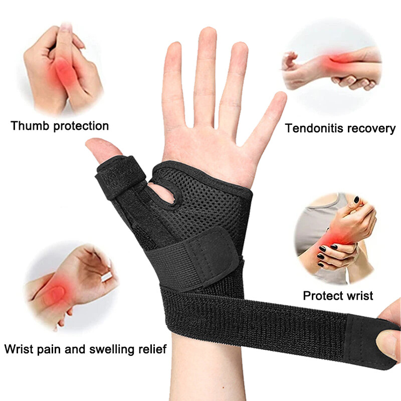 US Thumb Wrist Brace Support Hand Sprain Carpal Tunnel Arthritis Left Right Hand
