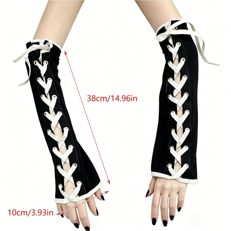 Armband Adjustable Tie Bracelet Sleeves Accent Alternative Fashion Accessory
