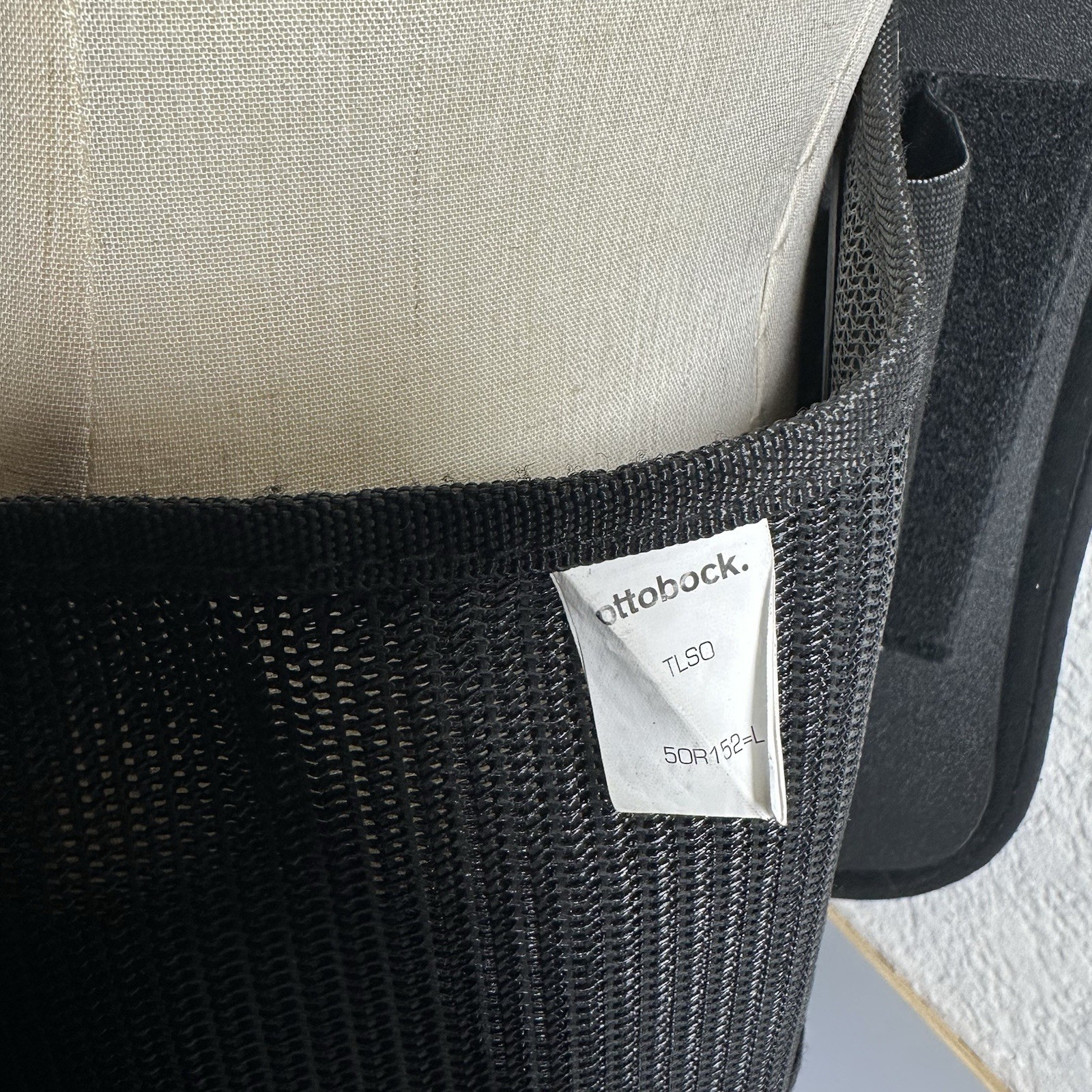 Ottobock TLSO 50R152-L Spinal Back Brace Adjustable Thoracic Lumbar Orthosis