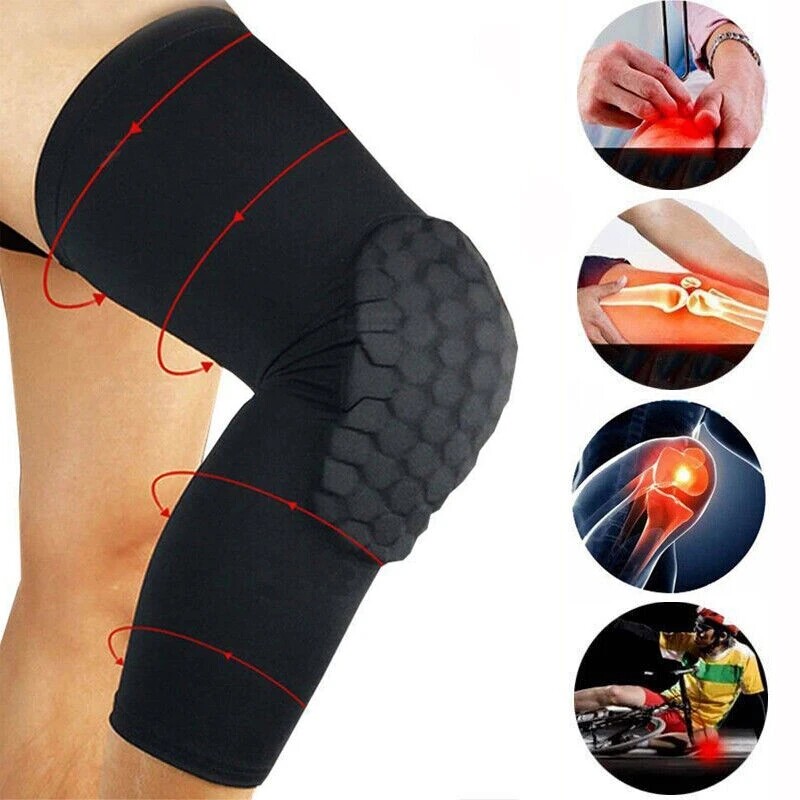 Honeycomb Knee Pad Sport Knee Support Fitness Protector Brace Compression Sleeve